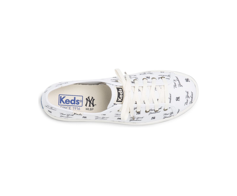 Keds Sneakers White - Kickstart MLB® - Womens ZXGETJ-374